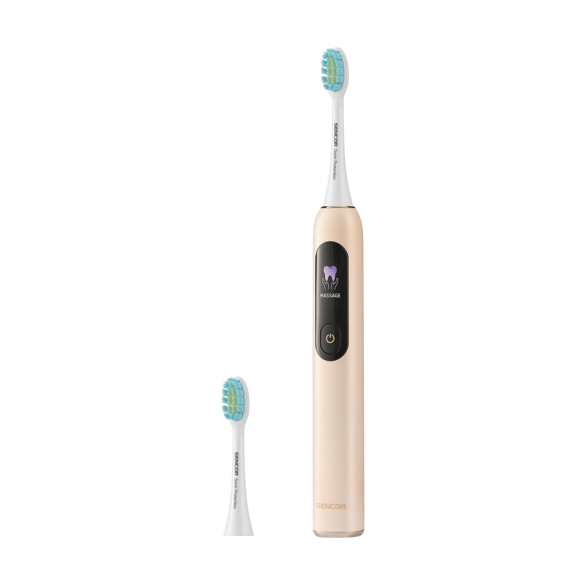 Електрична зубна щітка Sencor Electric Sonic Toothbrush біло-золота (SOC 5011GD)
