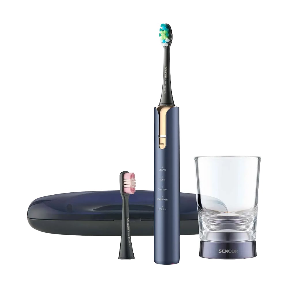 Електрична зубна щітка Sencor Electric Sonic Toothbrush синя (SOC 4110BL)